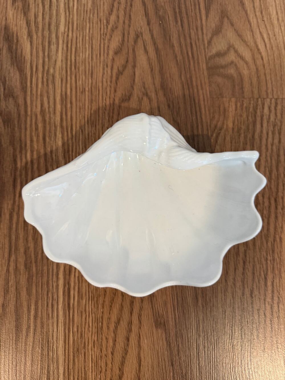 Ceramic White Shell Dish